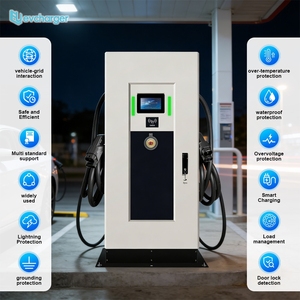 สถานีชาร์จรถยนต์เชิงพาณิชย์ 160 กิโลวัตต์ แบบติดตั้งบนพื้น ชาร์จเร็ว - Product Image 4