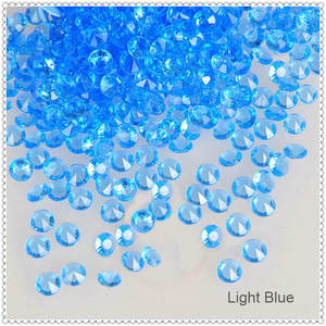 ลูกปัดอะคริลิคประกายเพชรสีกาแฟสีน้ำตาลประกายสำหรับตกแต่งโต๊ะงานแต่งงาน - Product Image 5