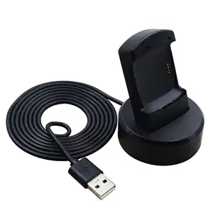 New USB Charging Cable Power Charger Dock Cradle Stand For Versa Smart Watch