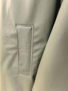 사용자 정의 후드 윈드 브레이커 사이클링 PU 비옷 경량 야외 방풍 방수 여성과 남성 재킷 - Product Image 4