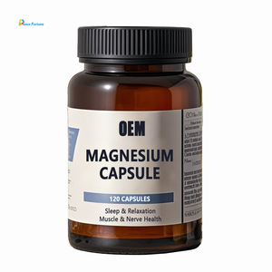 Oem/Odm Magnesium Glycinaat <span class=keywords><strong>Capsules</strong></span> Voedingssupplementen Met Private Label, 100% Chelated & Gezuiverd, Magnesium Supplement - Product Image 1