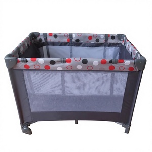 <span class=keywords><strong>Cuna</strong></span> <span class=keywords><strong>Plegable</strong></span> Portátil y Cómoda para Bebés, Multifuncional, con Cambiador, Tela Resistente para Dormitorio o Sala de Estar - Product Image 5