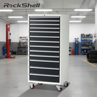 Armoire à outils robuste Rockshell, chariot à outils pour mécanicien, armoire à tiroirs à outils, chariot à outils, Werkzeugschrank pour l'Europe