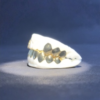Grillz dentaires Hip Hop en opale, Grillz personnalisés pour les dents, Grillz en or 14K 18K et Moissanite pour hommes et femmes