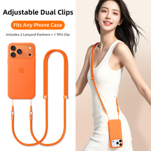Dây buộc điều chỉnh phổ quát cho trường hợp điện thoại <span class=keywords><strong>Iphone</strong></span> 17-Dây đeo chéo & cổ, dây đeo dài đa chức năng - Product Image 2