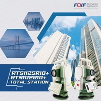 Station totale FOIF RTS102R10 à prix abordable avec précision d'angle de 2'' pour équipement de topographie