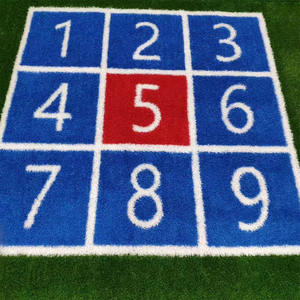 Precios de alfombras de gimnasio artificiales baratas, lugar público, alfombra azul personalizada, césped, césped sintético <span class=keywords><strong>Artificial</strong></span>, suelo de gimnasio - Product Image 6