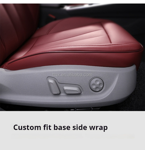 Cuscini per seggiolini auto sportivi per 17-24 <span class=keywords><strong>Audi</strong></span> <span class=keywords><strong>A4</strong></span>/allroad 11 pz coprisedili in pelle ventilata marrone - Product Image 6