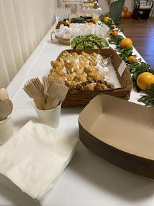 Nouveauté 2024 : Assiettes et pailles à boire modernes en bambou Moso certifié, longueur personnalisable, pour sel et poivre, avec logo personnalisé, jetables - Product Image 3