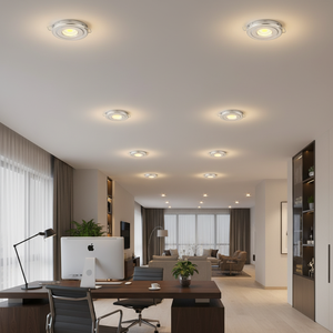 Foco de techo empotrable LED moderno para el hogar y la Oficina 5W blanco cálido con base CCT MR11 de 6000K uso en interiores y hoteles - Product Image 3
