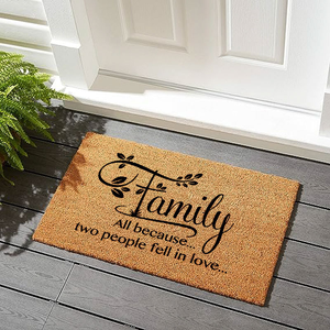 Tapis <span class=keywords><strong>d</strong></span>'<span class=keywords><strong>entrée</strong></span> imitation palmier de coco, tapis de sol durables et résistants à l'usure, tapis de maison modernes, paillasson. - Product Image 1