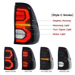 Pour Hilux Revo 2016-2021 ABS 12V Feu arrière LED cassé - Product Image 3