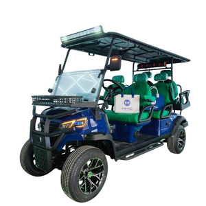 Carrito de Golf Eléctrico de 2, 4, 6 u 8 Plazas con Potente Motor de CA de 5KW, Batería de Litio, Ideal para Clubes de Caza, Scooter, Buggy, Vehículo Inteligente - Product Image 2