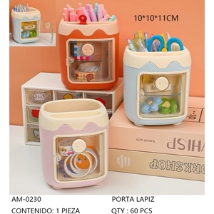 Portamatite da tavolo colorato Organizer portaoggetti per cassetti, moderno ed Ecofriendly creativo - Product Image 1