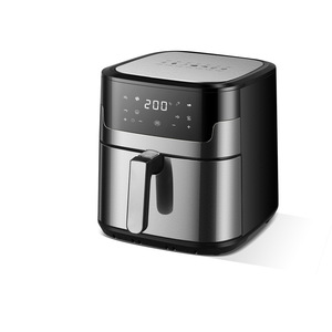 Freidora de Aire Multifuncional de Gran Capacidad 8L de Acero Inoxidable para Uso Doméstico - Product Image 2