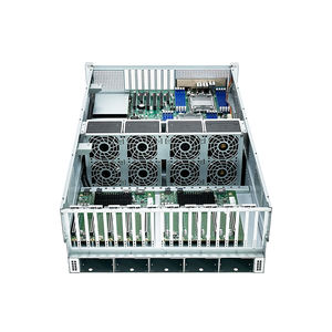 Châssis serveur 4U 8 9 GPU 4090 16x <span class=keywords><strong>Switch</strong></span> Deep Learning AI Rendering Rack Server Case Platform ChatGPT Edge Computing Gaming Fan - Product Image 3