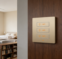 Interrupteur intelligent Premium L10R WiFi Zigbee, interrupteur mural, normes US, UK, EU, interrupteur intelligent de luxe pour maison intelligente