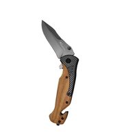 Keramikklinge Schnellwechsel Outdoor Camping Überlebens-Taschenmesser Klappmesser mit Drop-Point-Klinge und Kunststoffgriff