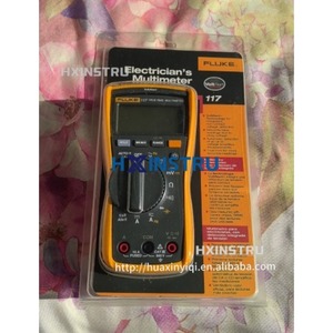 Multímetro Digital Portátil Modelo 117 EUR, True RMS 10A AC/DC, Máx. 600V AC, 1 Año de Garantía, lexso H - Product Image 1