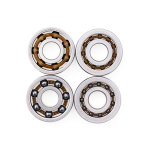 ลูกปืนสเก็ตเหล็กโครเมียม 11 ลูก 627/608 |   ตลับลูกปืนสเก็ตบอร์ดแบบหล่อลื่นด้วยน้ำมันความแม่นยำสูง P0 แถวเดียว - Product Image 3