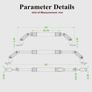 Bicyclette universelle aluminium CNC étendu levier de renforcement guidon de <span class=keywords><strong>moto</strong></span> renforcer la barre transversale - Product Image 6