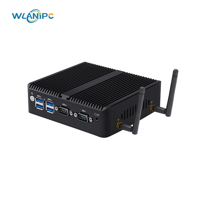 2026 Best selling 2 lan mini pc N100 N150 N305 support DC 12V / 19V DDR4 NVME TPM2.0 Fanless Mini PC