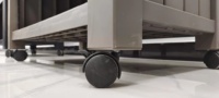 Chariot de service en polypropylène, dispositif de divertissement en plein air, pour le jardin, table pour barbecue