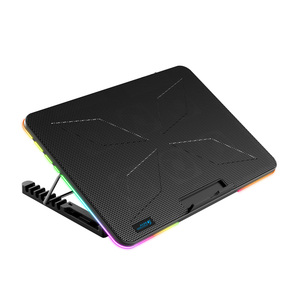 Refroidisseur d'<span class=keywords><strong>ordinateur</strong></span> <span class=keywords><strong>portable</strong></span> RGB 6 ventilateurs LED <span class=keywords><strong>Support</strong></span> de téléphone intelligent 7 Hauteur réglable <span class=keywords><strong>17</strong></span> <span class=keywords><strong>pouces</strong></span> Refroidisseur d'<span class=keywords><strong>ordinateur</strong></span> <span class=keywords><strong>portable</strong></span> - Product Image 3