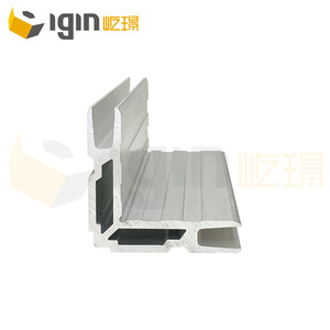 Profilé en aluminium Igin Angle 8.8H*60mm 13.2H*60mm Poli 6063T5 Usage industriel et civil - Product Image 2
