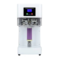Máquina Selladora de Latas Automática, Selladora de Latas de PET, Selladora Eléctrica para Bebidas, para Tiendas de Té con Leche