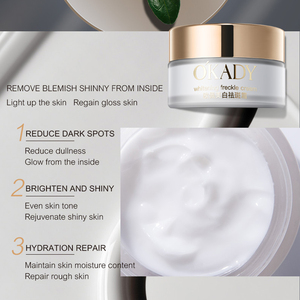 Crema facial Natural vegana, crema orgánica blanqueadora de manchas oscuras, buena retroalimentación - Product Image 3