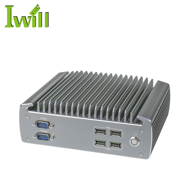 in Tel Core i5 6200 Industrial Mini PC DDR4 6COM 2Intel I210 I211-AT LAN VGA HD 6USB Fanless Embedded Box Pc Available in Stock