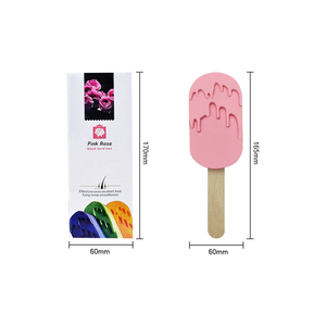 Cire à épiler en barre effet crème glacée 100g, Cire au chocolat pour épilation sans bandes, Cire dure efficace effet crème glacée pour SPA - Product Image 1