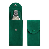Pochettes de voyage en velours pour montres, étuis de rangement pour montres, sacs cadeaux pour montres