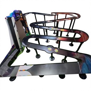 Labirinto di Metallo 3.5x4m, Gioco di Corsa con Tappeto Rullo, Pista Gigante per Biglie in Metallo, Panca, Gesso per Palestra, Oggetti di Scena Interattivi per Sala Live Streaming - Product Image 1