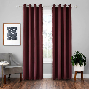 <strong>Windows</strong> <strong>Curtains</strong> for the Living Room Brown, Solid Blackout <strong>Curtain</strong> 100% Polyester Flat <strong>Window</strong> Decoration + Full Light Shading - Product Image 4