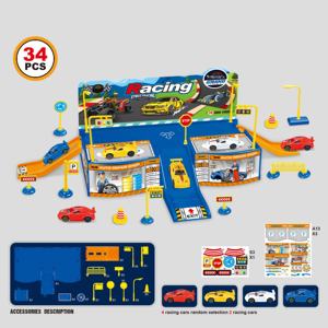 34 Pcs Parking Jouet Ensemble Enfants Cadeaux Garçons Jouet <span class=keywords><strong>Voiture</strong></span> <span class=keywords><strong>Garage</strong></span> Pistes Éducatifs Juguetes <span class=keywords><strong>Dinosaure</strong></span> Fente De <span class=keywords><strong>Voiture</strong></span> Jouets pour Enfants - Product Image 3