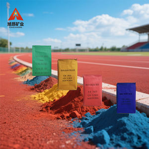 ผงเหล็กออกไซด์สีแดง110 130 190 E172สำหรับอิฐคอนกรีตเซรามิคซีเมนต์-เนื้อเรื่อง FE2O3 - Product Image 6