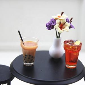 Taza <span class=keywords><strong>de</strong></span> Té con Leche Miniatura Vacía, Accesorio para <span class=keywords><strong>Casa</strong></span> <span class=keywords><strong>de</strong></span> <span class=keywords><strong>Muñecas</strong></span>, Modelo <span class=keywords><strong>de</strong></span> Comida en Miniatura, Venta al por Mayor - Product Image 4