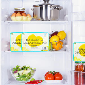 Home Use Refrigerator Deodorizer <b>Box</b> Activated Carbon Freshness Preserver Odor <b>Removal</b> Formaldehyde <b>Removal</b> Cross-Contamination - Product Image 1