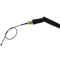 2.4GHz 3dBi WiFi 2.4g Antenne RP-SMA Antenne Mâle routeur sans fil + 17cm PCI U.FL IPX à RP SMA Mâle Pigtail Câble ESP8266 ESP32