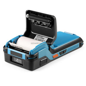 אנדרואיד 13 תעשייתי כף יד נייד מחוספס טלפון חכם עם מדפסת תרמית וסורק ברקוד - Product Image 6