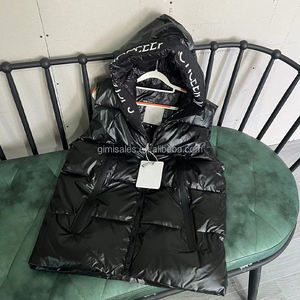 Chaqueta de plumón de lujo con capucha para <span class=keywords><strong>hombre</strong></span>, chaqueta cálida sin mangas de invierno de lujo, <span class=keywords><strong>chaleco</strong></span> informal de moda para <span class=keywords><strong>hombre</strong></span>, Veste Femme - Product Image 5