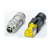 Kecil M12 Tahan Air Konektor IP67 M12 8 Pin Pogo Pin untuk Ruang