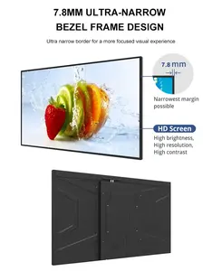 एलसीडी टीवी डिस्प्ले पैनल विज्ञापन उपकरण स्मार्ट टेलीविजन 43 55 इंच स्मार्ट टीवी 4k अल्ट्रा एचडी इंडोर एलसीडी स्क्रीन