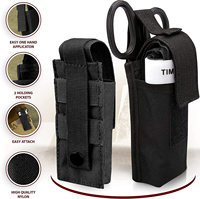 Trousse de premiers secours portable pour l'extérieur, poignée D-Grip, tactique, étanche IPX-6, haute qualité, garantie 1 an, matériau en nylon