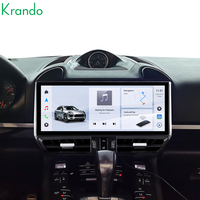 Navigation automobile Android Qualcomm 12,3 pouces pour Porsche Cayenne 2010-2016 Lecteur DVD de voiture Multimédia automobile sans fil Carplay GPS