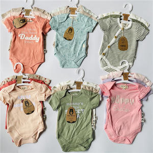 Body de bebé en stock, estilos variados, peleles surtidos para bebés, entrega aleatoria, ropa al por mayor - Product Image 2