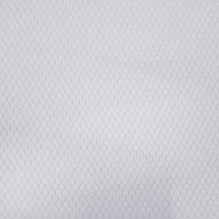 Tela de malla deportiva de fútbol con diseño de panal de abeja, 100% poliéster, transpirable, ecológica, de secado rápido, para camisetas de fútbol.