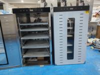 Déshydrateur alimentaire électrique commercial, sécheuse à légumes et machine à peler les fruits avec options de 30, 48, 50 ou 96 couches